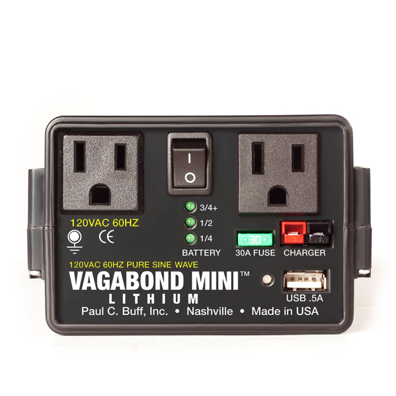 Vagabond Mini Lithium Replacement Inverter (120VAC model)